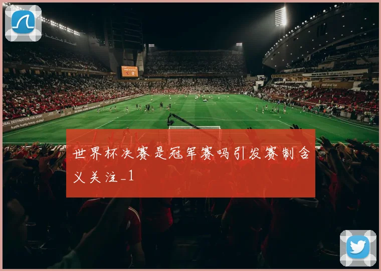 世界杯决赛是冠军赛吗引发赛制含义关注_1